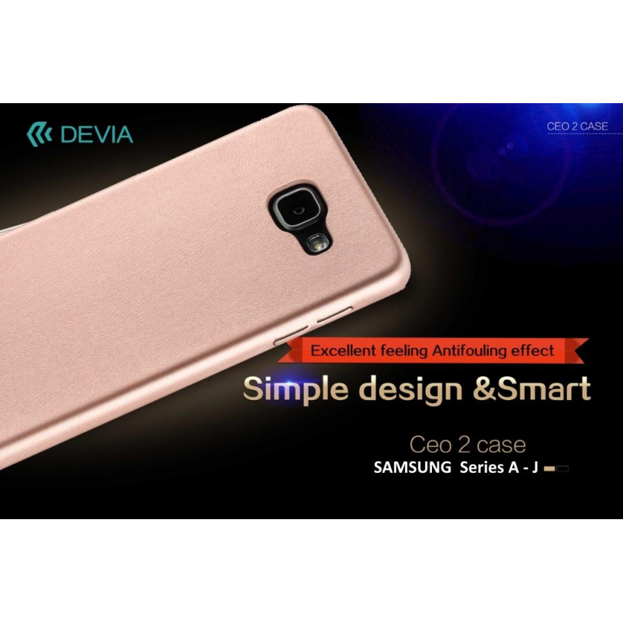 Cover C.E.O. Microfibra Per Samsung A7 A700 Champagne Gold