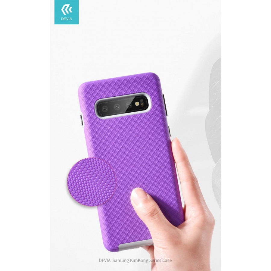 Cover Alta Protezione 360° per Samsung S10 Viola