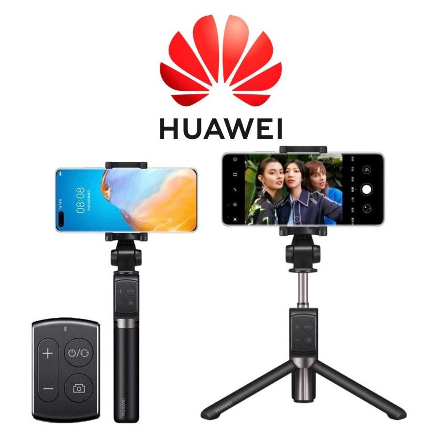 Huawei CF15R Pro Asta Selfie & Tripod con Bluetooth Nero